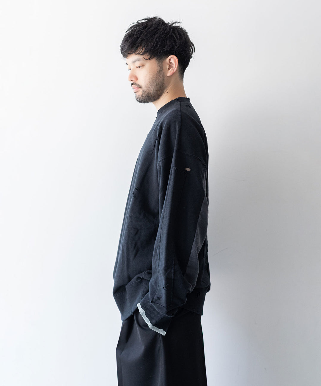 【stein】OVERSIZED REBUILD SWEAT LS  シュタイン 23aw sessionセッション福岡セレクトショップ 公式通販サイト