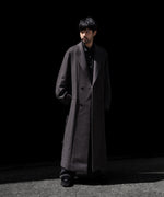 画像をギャラリービューアに読み込む, ssstein(シュタイン)のOVERSIZED MAXI-LENGTH PEAK LAPEL COAT - GREY KHAKIの公式通販サイトsession福岡セレクトショップ
