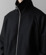 画像をギャラリービューアに読み込む, ssstein(シュタイン)の24AWコレクション MELTON ZIP UP BLOUSON - BLACK 公式通販サイトsession福岡セレクトショップ
