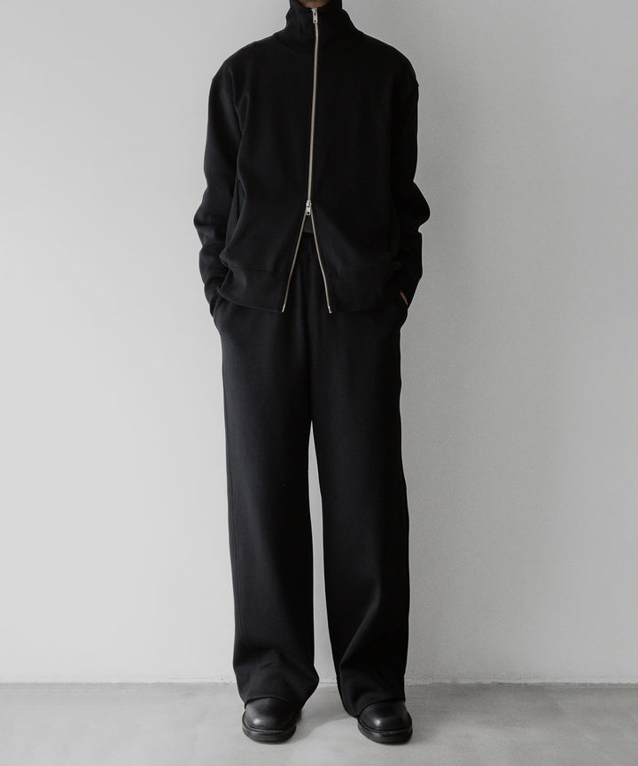 【stein】ssstein シュタインのCUPRO BICOLOR ZIP JACKETのBLACK × BLACK 公式通販サイトsession福岡セレクトショップ