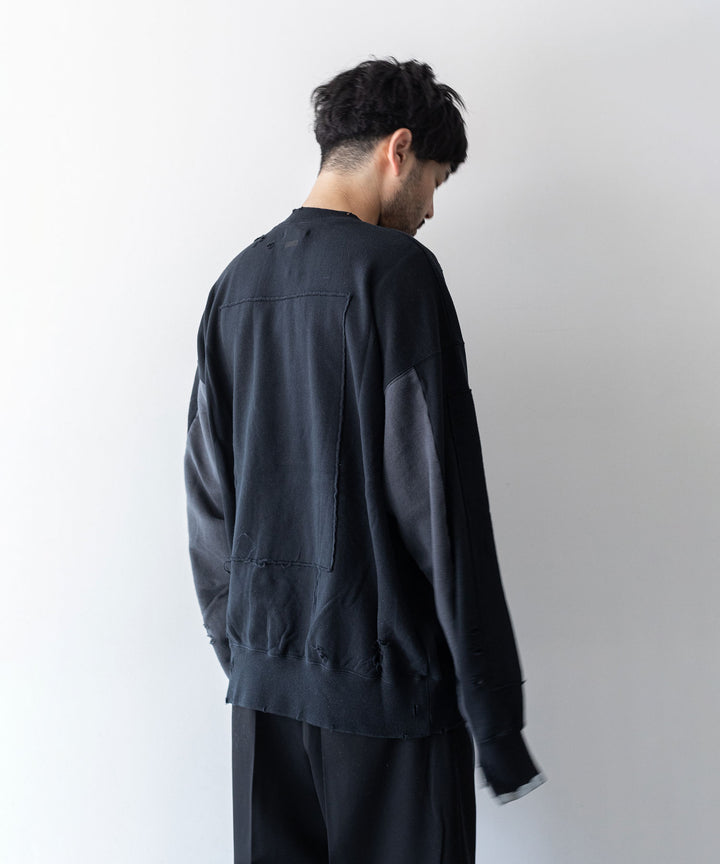 【stein】OVERSIZED REBUILD SWEAT LS  シュタイン 23aw sessionセッション福岡セレクトショップ 公式通販サイト