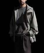 画像をギャラリービューアに読み込む, ssstein(シュタイン)のWEATHER PROTECTION HOODED JACKET - GREYの公式通販サイトsession福岡セレクトショップ
