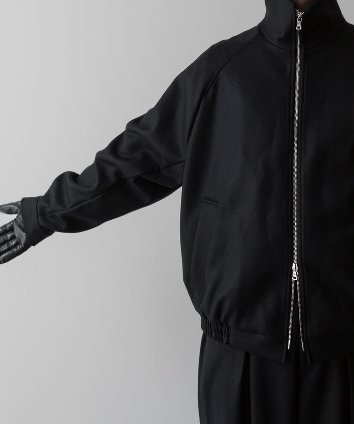 ssstein(シュタイン)の24AWコレクション MELTON ZIP UP BLOUSON - BLACK 公式通販サイトsession福岡セレクトショップ