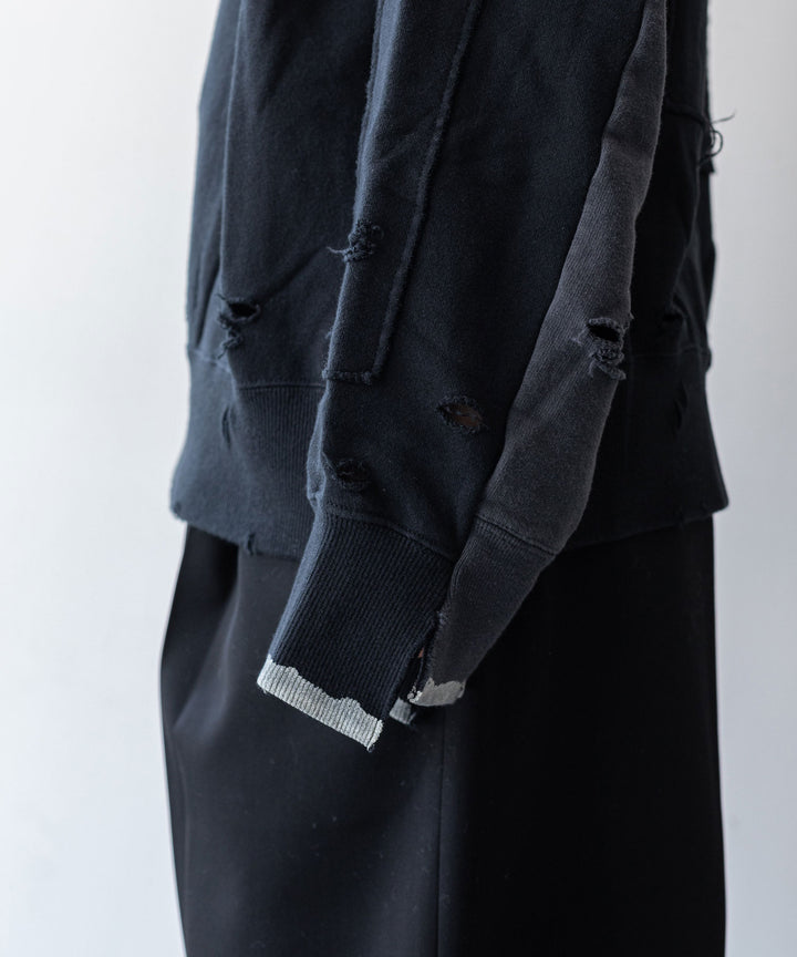 【stein】OVERSIZED REBUILD SWEAT LS  シュタイン 23aw sessionセッション福岡セレクトショップ 公式通販サイト