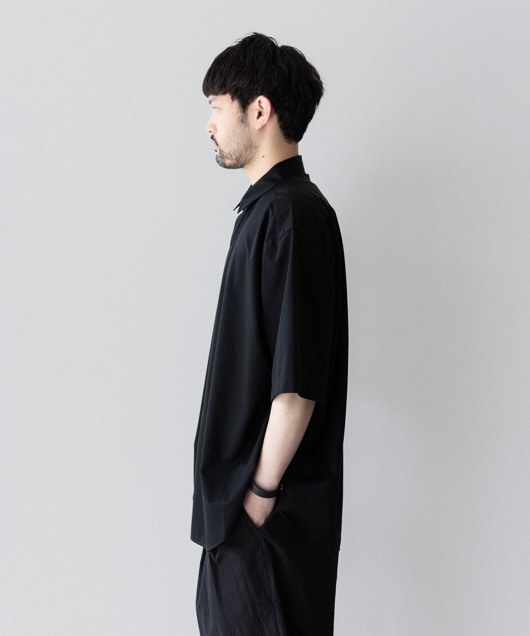 KANEMASA PHIL.-カネマサフィル46G ATMOSPHERE S/S SHIRTのBLACK 公式通販サイトsession福岡セレクトショップ