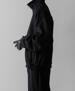 画像をギャラリービューアに読み込む, ssstein(シュタイン)の24AWコレクション MELTON ZIP UP BLOUSON - BLACK 公式通販サイトsession福岡セレクトショップ
