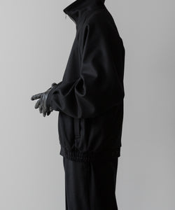 ssstein(シュタイン)の24AWコレクション MELTON ZIP UP BLOUSON - BLACK 公式通販サイトsession福岡セレクトショップ