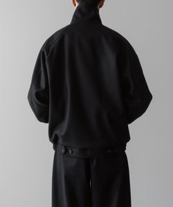 ssstein(シュタイン)の24AWコレクション MELTON ZIP UP BLOUSON - BLACK 公式通販サイトsession福岡セレクトショップ