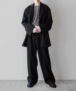 画像をギャラリービューアに読み込む, ssstein(シュタイン)の24AWコレクション OVERSIZED SINGLE BREASTED LONG JACKET - BLACK 公式通販サイトsession福岡セレクトショップ
