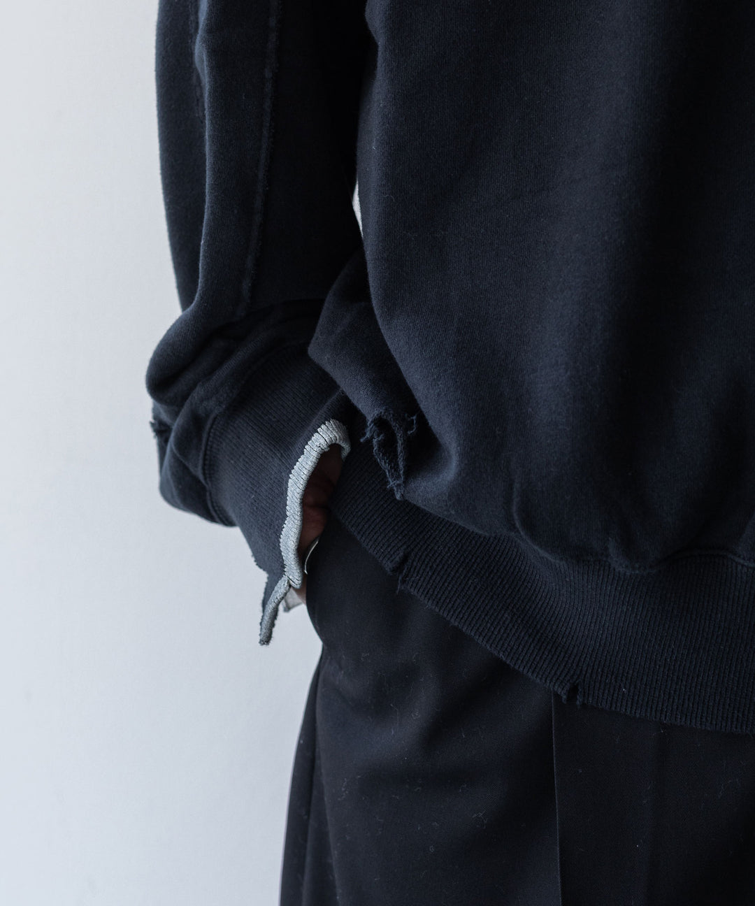 【stein】OVERSIZED REBUILD SWEAT LS  シュタイン 23aw sessionセッション福岡セレクトショップ 公式通販サイト