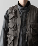 画像をギャラリービューアに読み込む, 【ANTHEM A】MILITARY MULTI WAY OVER COAT - STEEL GRAY
