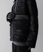 画像をギャラリービューアに読み込む, INTÉRIM(インテリム)のDOUBLE FACE HAIRY BABY LAMA WOOL SPORTS JACKET - RAW BLACKの公式通販サイトsession福岡セレクトショップ
