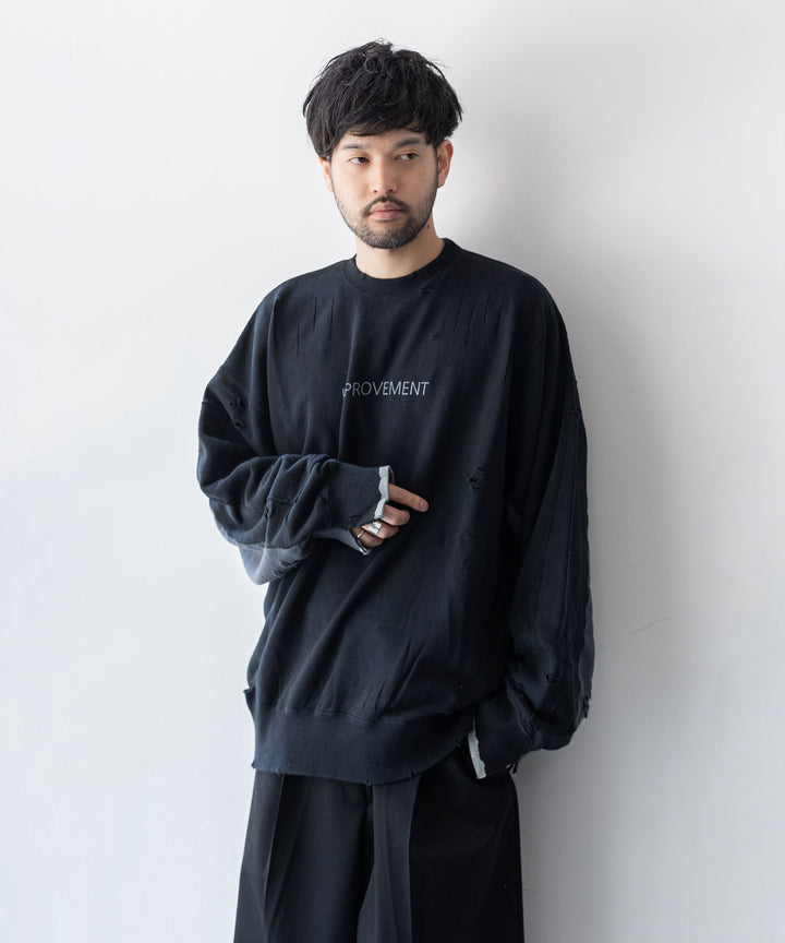 【stein】OVERSIZED REBUILD SWEAT LS  シュタイン 23aw sessionセッション福岡セレクトショップ 公式通販サイト
