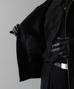 画像をギャラリービューアに読み込む, ssstein(シュタイン)の24AWコレクション MELTON ZIP UP BLOUSON - BLACK 公式通販サイトsession福岡セレクトショップ
