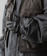 画像をギャラリービューアに読み込む, 【ANTHEM A】MILITARY MULTI WAY OVER COAT - STEEL GRAY
