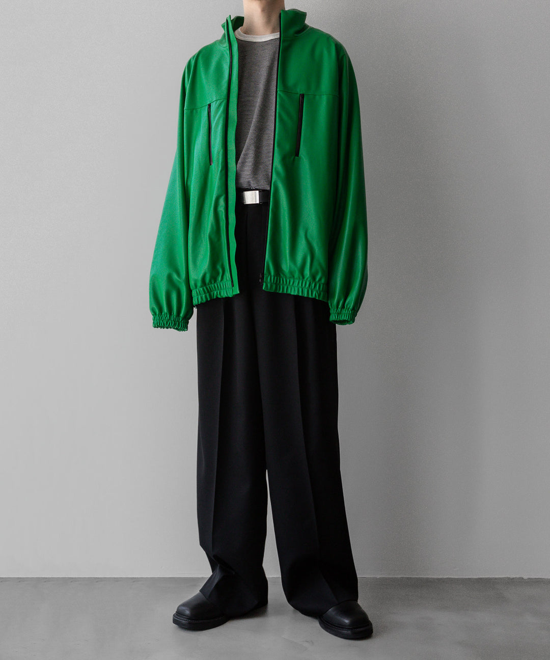 ssstein(シュタイン)の24AWコレクション STRIPED WOOL OVERSIZED SHORT SLEEVE TEE - OFF 公式通販サイトsession福岡セレクトショップ