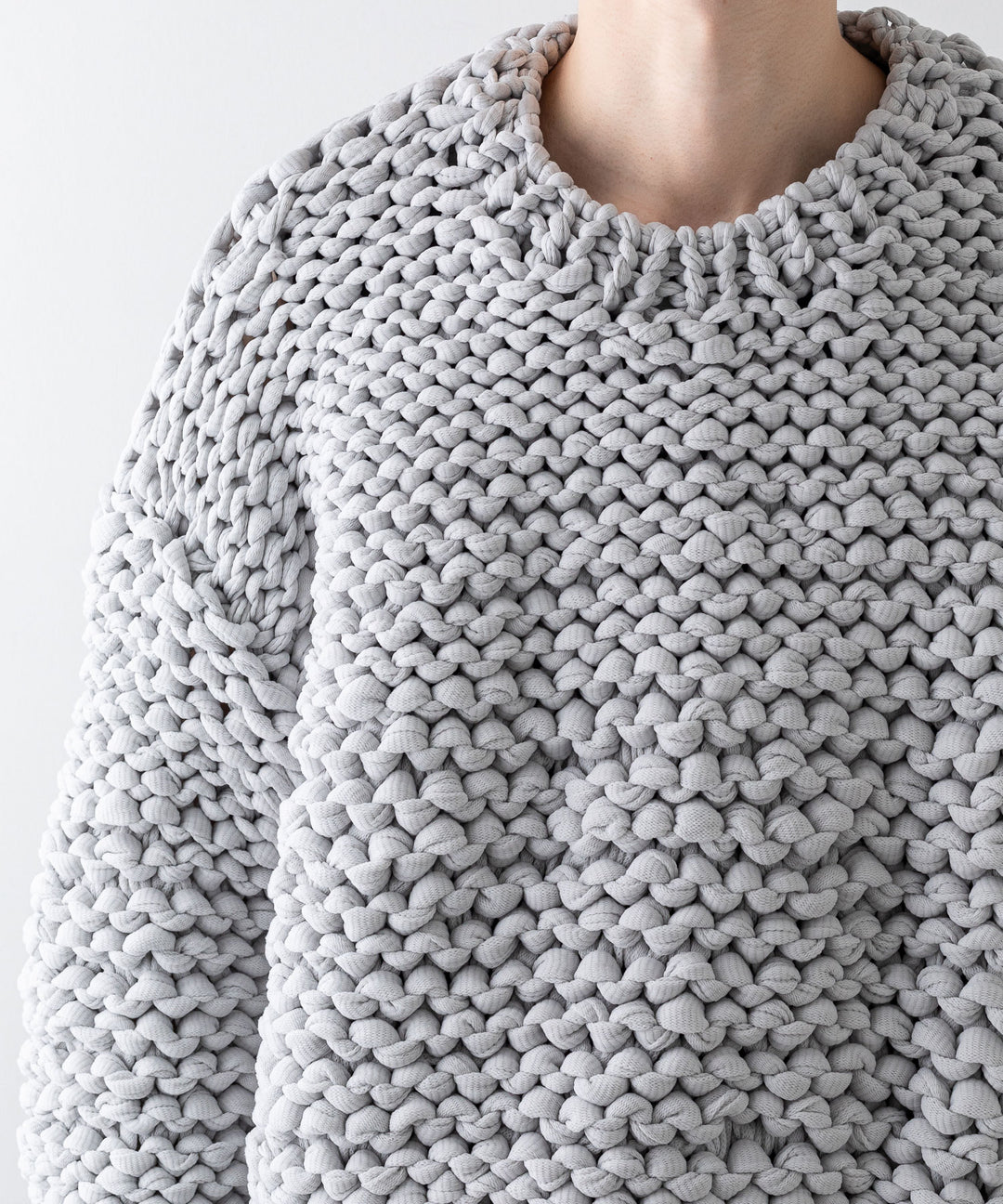 stein シュタイン 23aw LILY YARN HAND KNIT LS - OFF GREY sessionセッション福岡セレクトショップ 公式通販サイト