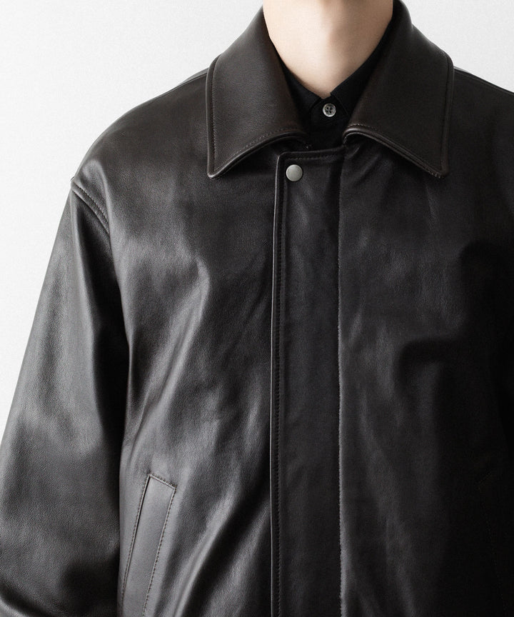 ssstein(シュタイン)のSHEEP LEATHER ZIP SHORT JACKET - VINTAGE BLACKの公式通販サイトsession福岡セレクトショップ