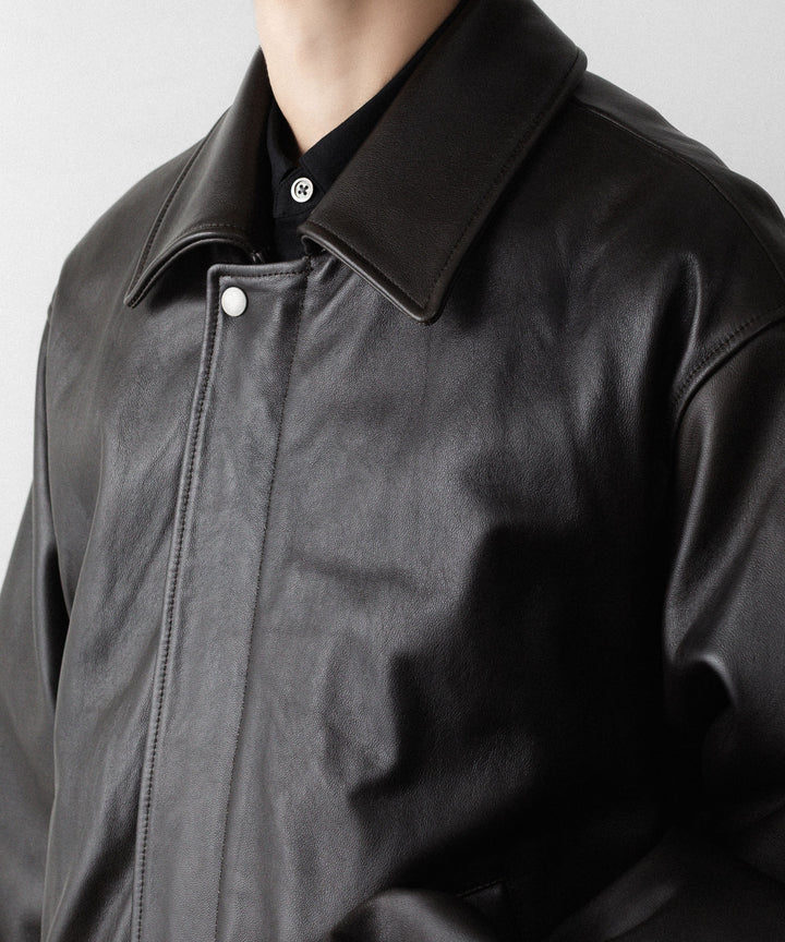 ssstein(シュタイン)のSHEEP LEATHER ZIP SHORT JACKET - VINTAGE BLACKの公式通販サイトsession福岡セレクトショップ