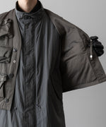 画像をギャラリービューアに読み込む, 【ANTHEM A】MILITARY MULTI WAY OVER COAT - STEEL GRAY
