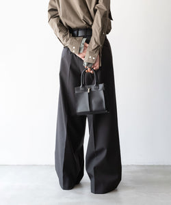 S.RECTANGLE [LEATER HELMET BAG ］【Rich i】-