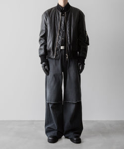 ssstein(シュタイン)の24AWコレクション OVERSIZED STANDARD SHIRT - BLACK 公式通販サイトsession福岡セレクトショップ