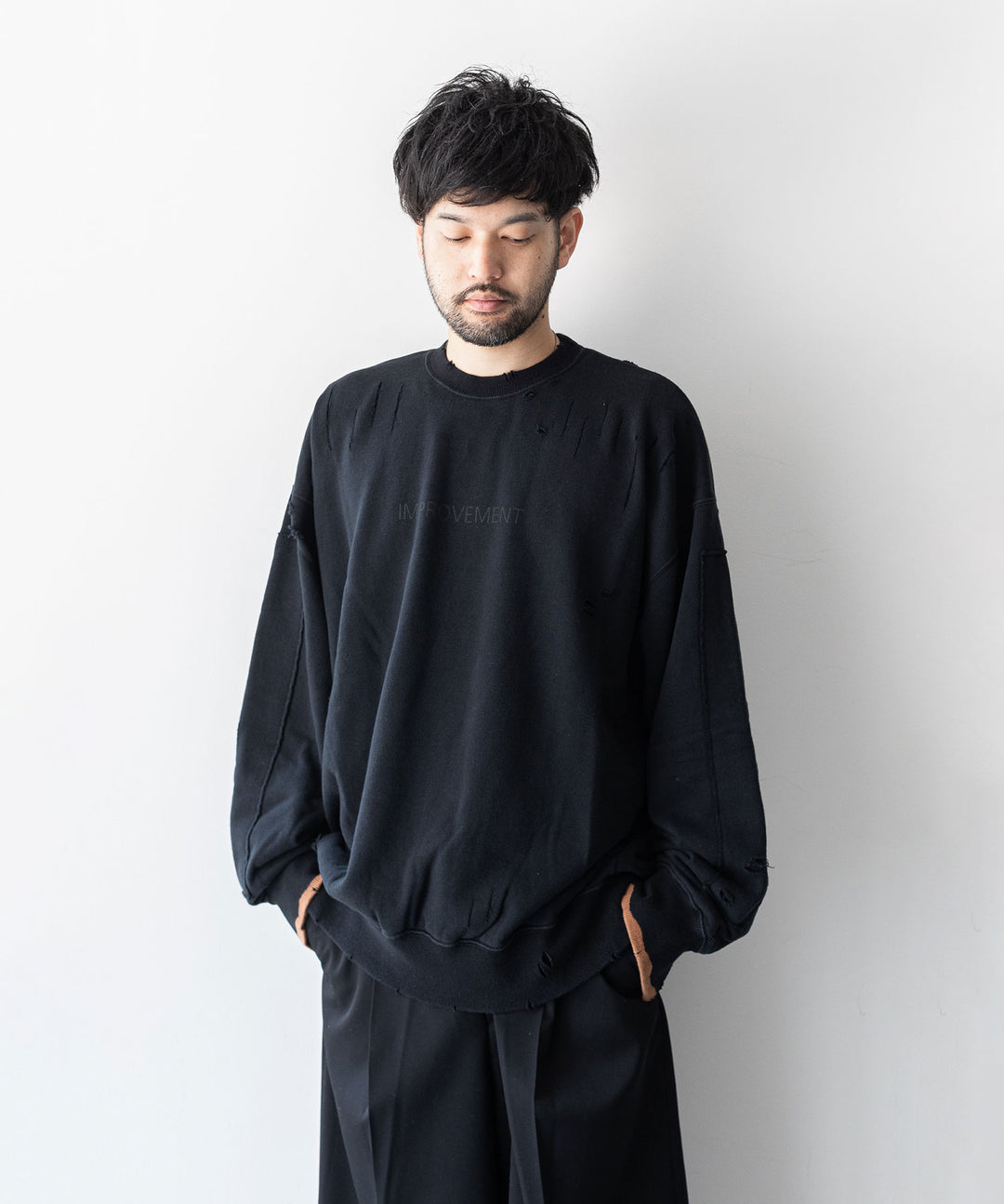 【stein】OVERSIZED REBUILD SWEAT LS シュタイン23AW session福岡セレクトショップ 公式通販サイト