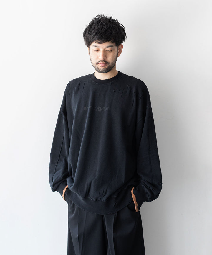 【stein】OVERSIZED REBUILD SWEAT LS シュタイン23AW session福岡セレクトショップ 公式通販サイト