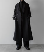 画像をギャラリービューアに読み込む, ssstein(シュタイン)の24AWコレクション MELTON ZIP UP BLOUSON - BLACK 公式通販サイトsession福岡セレクトショップ
