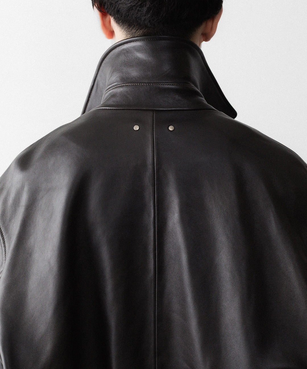 ssstein(シュタイン)のSHEEP LEATHER ZIP SHORT JACKET - VINTAGE BLACKの公式通販サイトsession福岡セレクトショップ