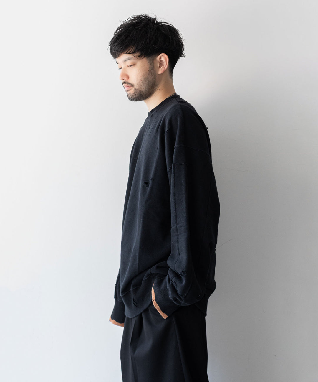【stein】OVERSIZED REBUILD SWEAT LS シュタイン23AW session福岡セレクトショップ 公式通販サイト