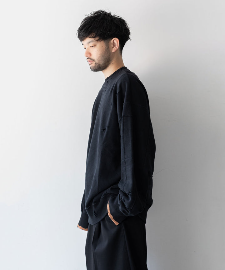 【stein】OVERSIZED REBUILD SWEAT LS シュタイン23AW session福岡セレクトショップ 公式通販サイト