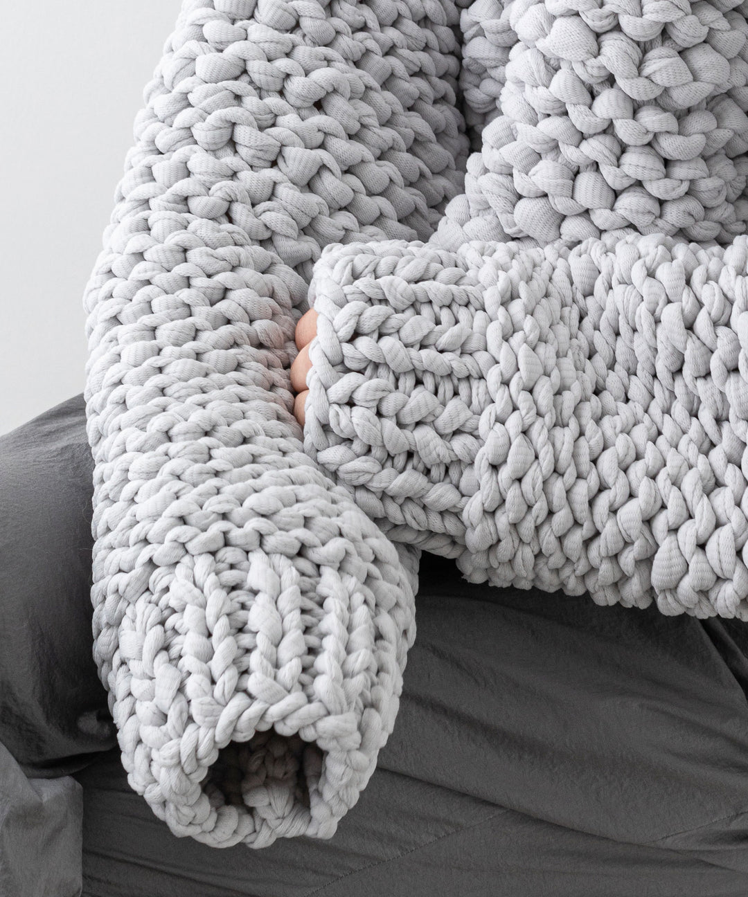 stein シュタイン 23aw LILY YARN HAND KNIT LS - OFF GREY sessionセッション福岡セレクトショップ 公式通販サイト