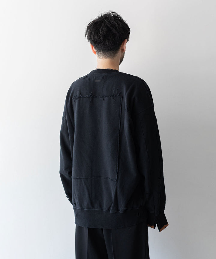 【stein】OVERSIZED REBUILD SWEAT LS シュタイン23AW session福岡セレクトショップ 公式通販サイト