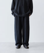 画像をギャラリービューアに読み込む, 【phebus】SULFUR DYE FLEECE PANTS - CAHRCOAL
