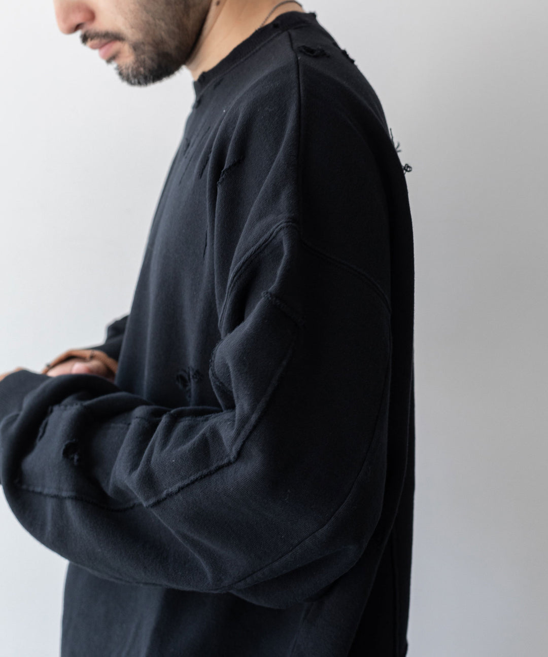 【stein】OVERSIZED REBUILD SWEAT LS シュタイン23AW session福岡セレクトショップ 公式通販サイト