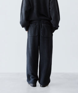 phebus / フィーバス】SULFUR DYE FLEECE PANTS - CAHRCOAL | 公式通販