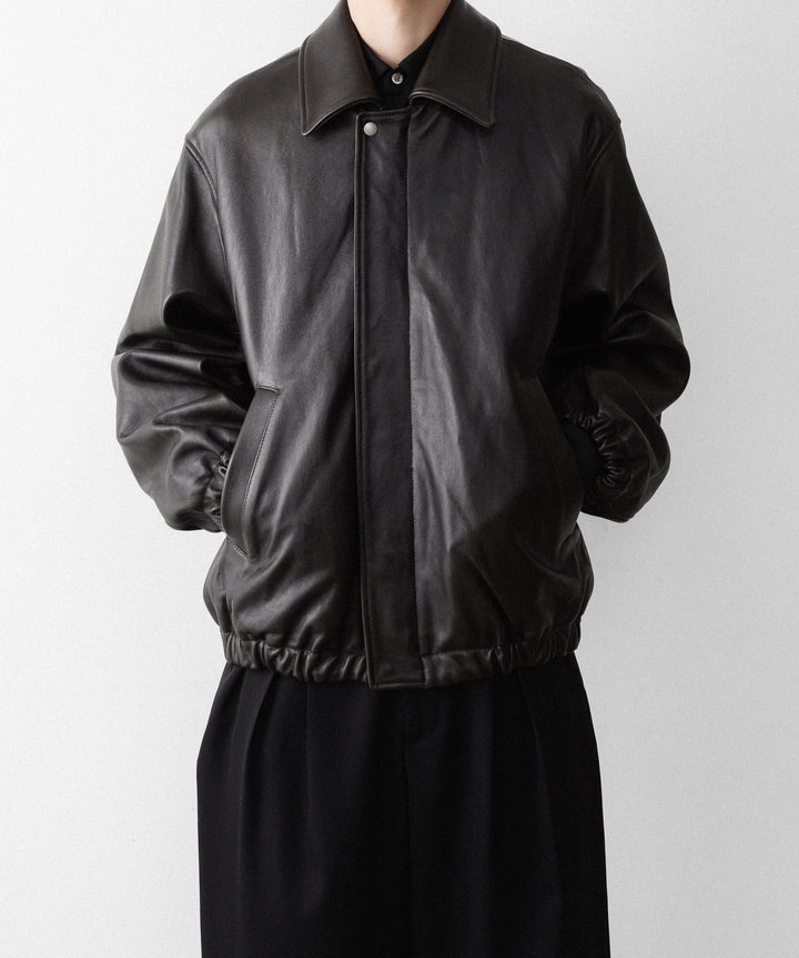 ssstein(シュタイン)のSHEEP LEATHER ZIP SHORT JACKET - VINTAGE BLACKの公式通販サイトsession福岡セレクトショップ