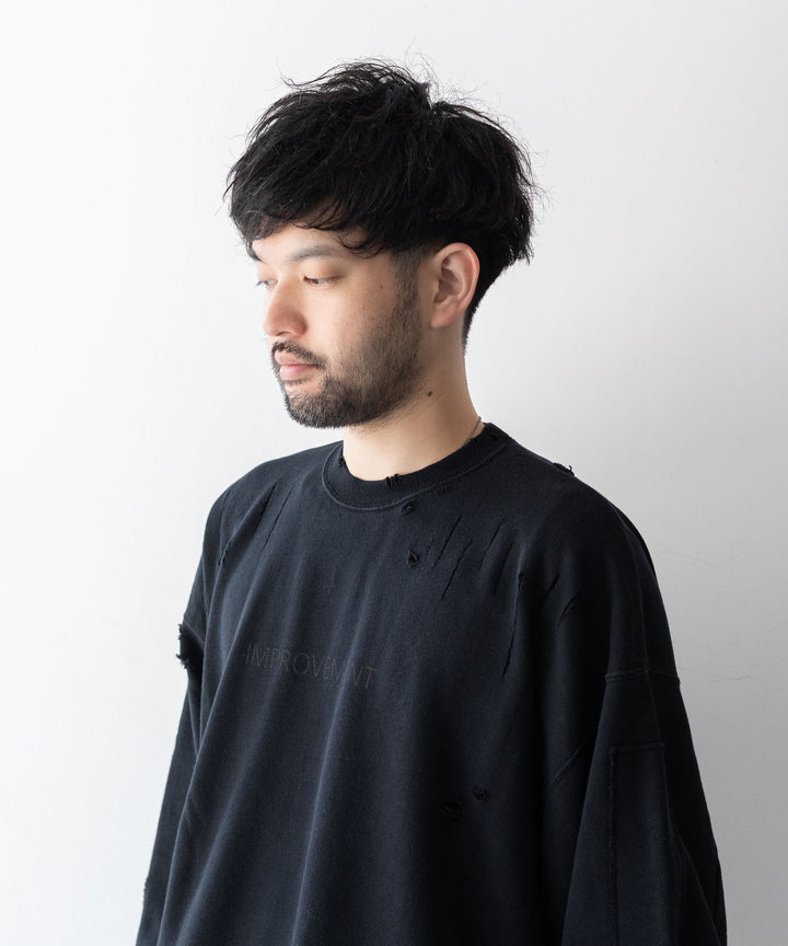 【stein】OVERSIZED REBUILD SWEAT LS シュタイン23AW session福岡セレクトショップ 公式通販サイト