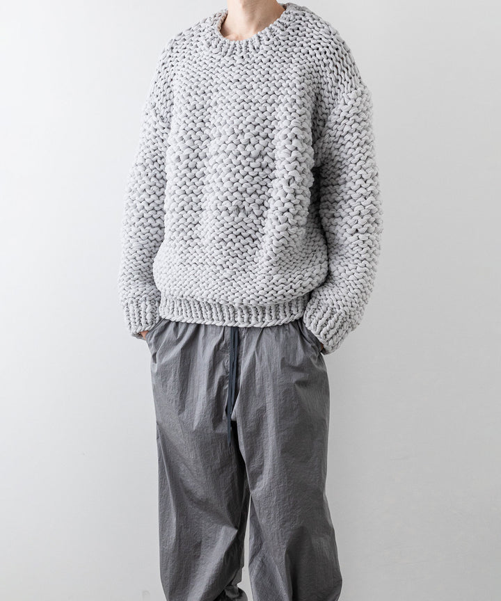 stein シュタイン 23aw LILY YARN HAND KNIT LS - OFF GREY sessionセッション福岡セレクトショップ 公式通販サイト