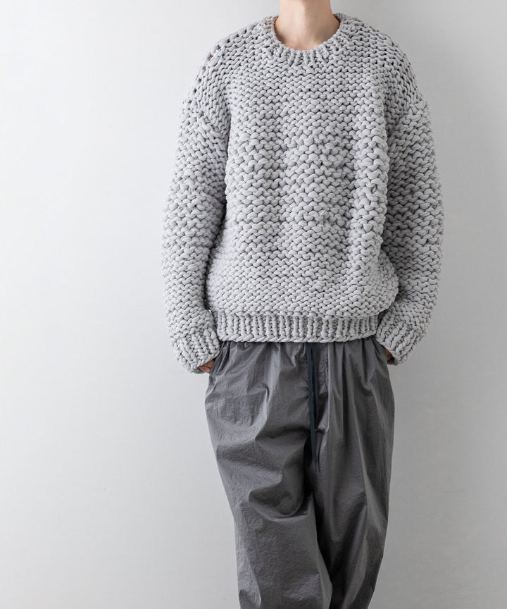 stein シュタイン 23aw LILY YARN HAND KNIT LS - OFF GREY sessionセッション福岡セレクトショップ 公式通販サイト