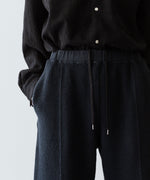 画像をギャラリービューアに読み込む, 【phebus】SULFUR DYE FLEECE PANTS - CAHRCOAL
