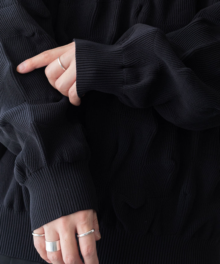 【stein】BUMPY PATTERNED KNIT LS シュタイン 23aw sessionセッション福岡セレクトショップ 公式通販サイト