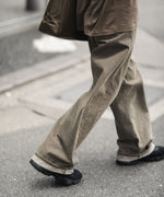 画像をギャラリービューアに読み込む, ssstein(シュタイン)の DEFORMATION WIDE COLOR DENIM PANTS - KHAKIの公式通販サイトsession福岡セレクトショップ
