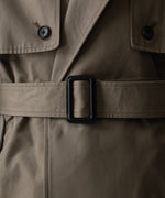 画像をギャラリービューアに読み込む, ssstein(シュタイン)の24AWコレクション LAYERED SHORT TRENCH COAT - BEIGE 公式通販サイトsession福岡セレクトショップ
