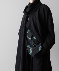 UJOH(ウジョー)のCURVE STAND COLLAR BLOUSON - BLACKの公式通販サイトsession福岡セレクトショップ