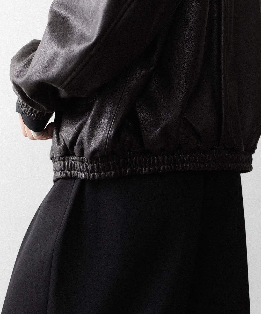 ssstein(シュタイン)のLAMB LEATER HOOD JACKET - GREY BROWNの公式通販サイトsession福岡セレクトショップ