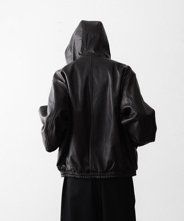 ssstein(シュタイン)のLAMB LEATER HOOD JACKET - GREY BROWNの公式通販サイトsession福岡セレクトショップ