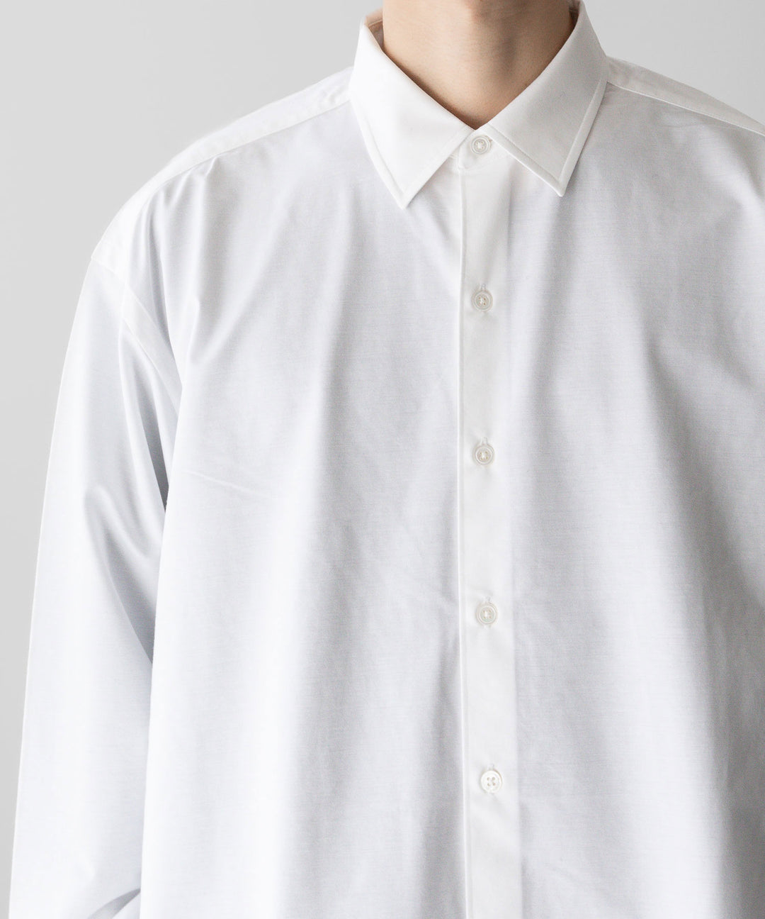 【KANEMASA PHIL.】カネマサのROYAL OX DRESS JERSEY SHIRT - WHITE 公式通販session福岡セレクトショップ