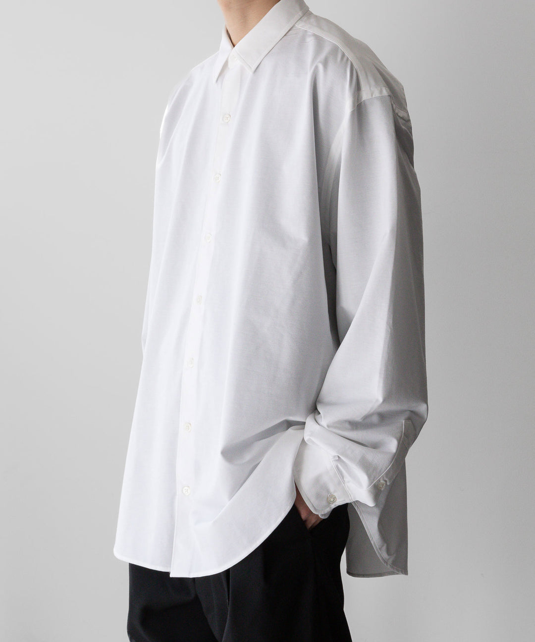 【KANEMASA PHIL.】カネマサのROYAL OX DRESS JERSEY SHIRT - WHITE 公式通販session福岡セレクトショップ